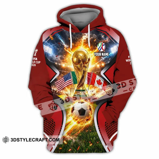 Unisex Shirt - Custom World Cup 2026 3D Shirt style option 2