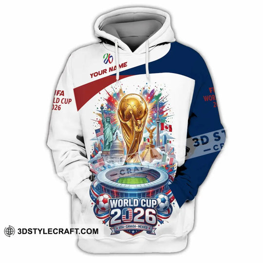 Unisex Shirt - Custom World Cup 2026 3D Shirt style option 3