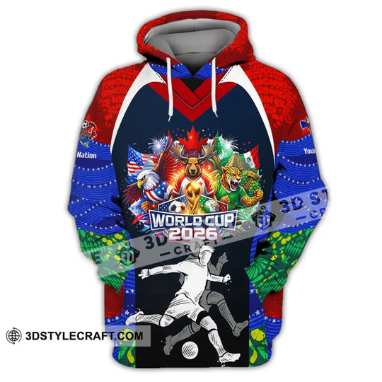 Unisex Shirt - Custom World Cup 2026 3D Shirt style option 2