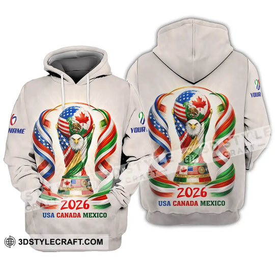 Unisex Shirt - Custom World Cup 2026 3D Shirt style option 3