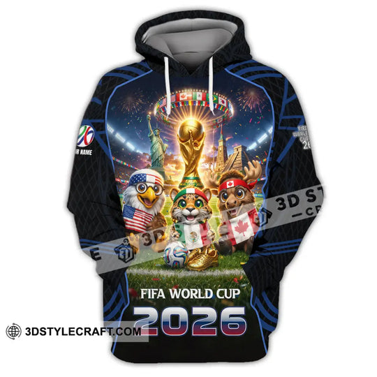 Unisex Shirt - Custom World Cup 2026 3D Shirt style option 2