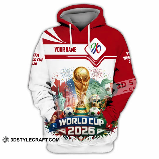 Unisex Shirt - Custom World Cup 2026 3D Shirt style option 2