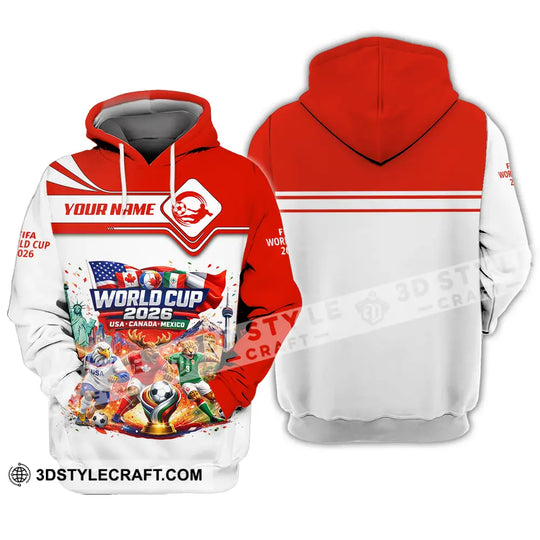 Unisex Shirt - Custom World Cup 2026 3D Shirt style option 4