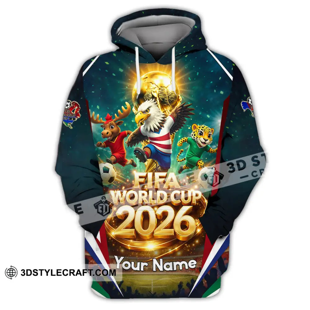 Unisex Shirt - Custom World Cup 2026 3D Shirt Hoodie / S T-shirt
