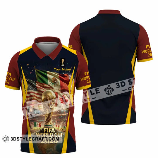 Unisex Shirt - Custom World Cup 2026 3D Shirt style option 3