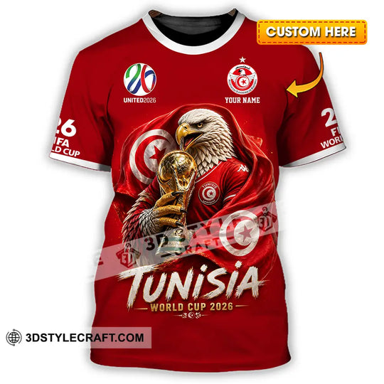 Unisex Shirt - Custom World Cup 2026 3D Shirt style option 1
