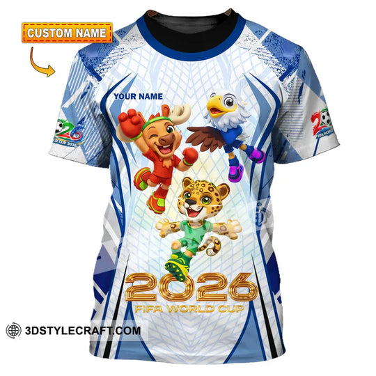 Unisex Shirt - Custom World Cup 2026 3D Shirt style option 1