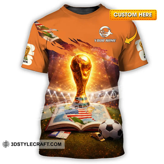 Unisex Shirt - Custom World Cup 2026 3D Shirt style option 1