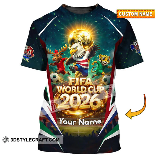 Unisex Shirt - Custom World Cup 2026 3D Shirt style option 1