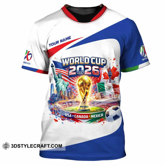 Unisex Shirt - Custom World Cup 2026 3D Shirt style option 2