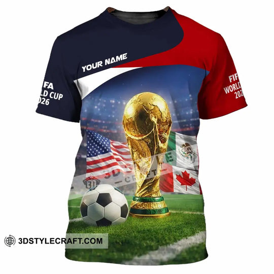 Unisex Shirt - Custom World Cup 2026 3D Shirt style option 2