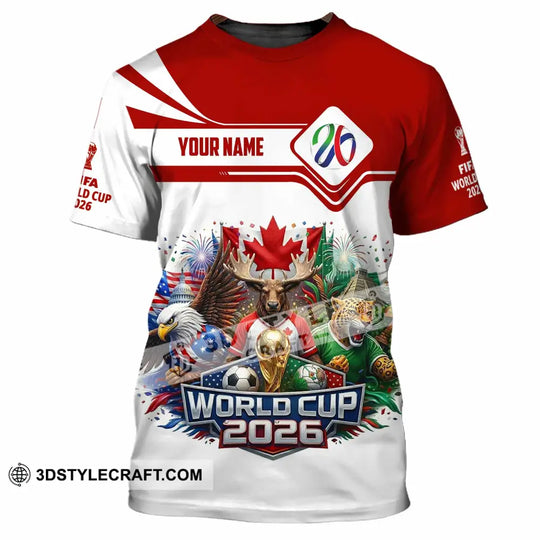 Unisex Shirt - Custom World Cup 2026 3D Shirt style option 4