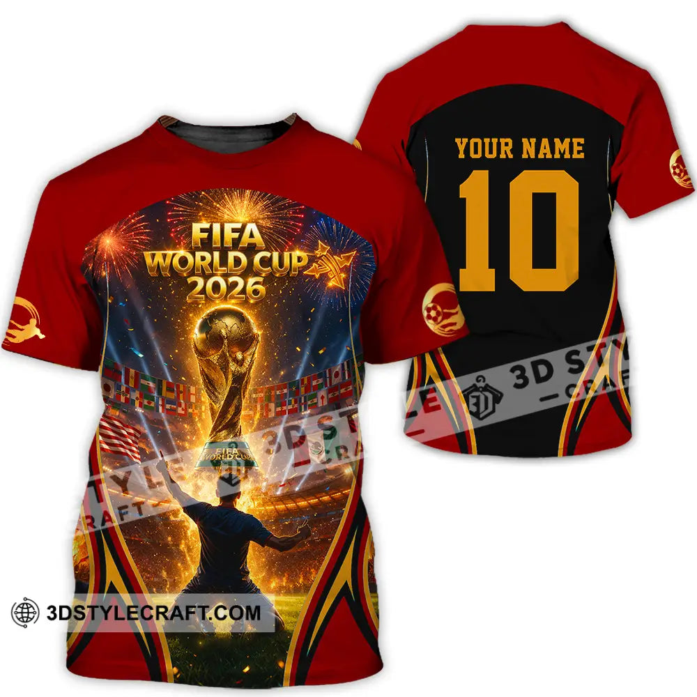 Unisex Shirt - Custom World Cup 2026 3D Shirt T-Shirt / S T-shirt