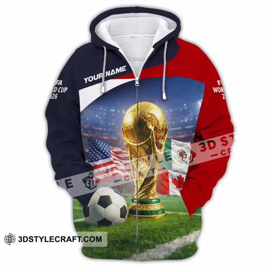Unisex Shirt - Custom World Cup 2026 3D Shirt style option 3