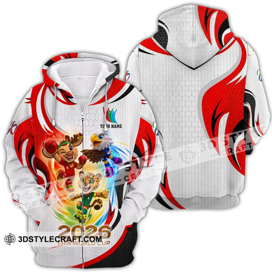 Unisex Shirt - Custom World Cup 2026 3D Shirt style option 4