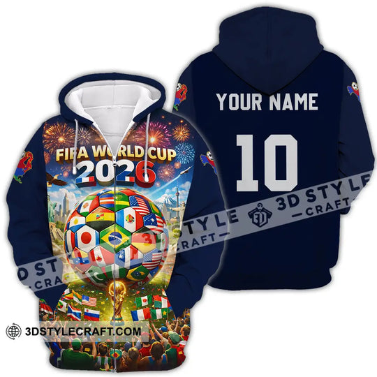Unisex Shirt - Custom World Cup 2026 3D Shirt style option 4