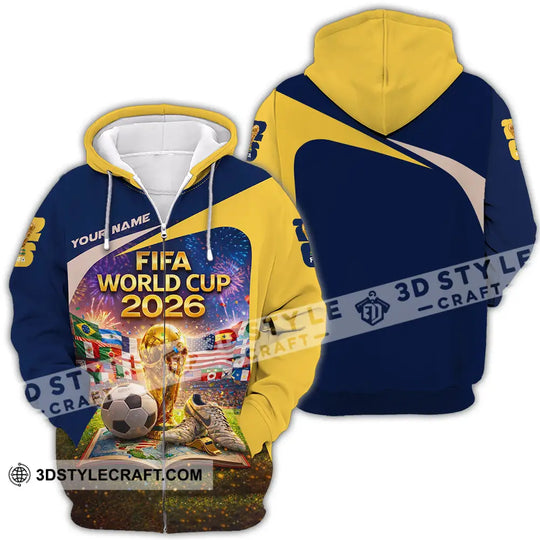 Unisex Shirt - Custom World Cup 2026 3D Shirt style option 4