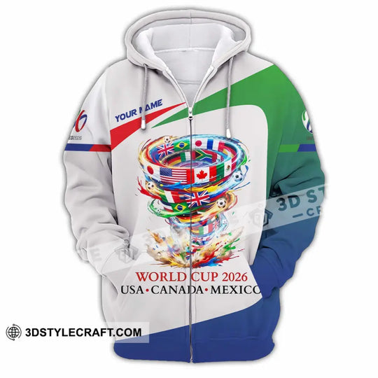 Unisex Shirt - Custom World Cup 2026 3D Shirt style option 4