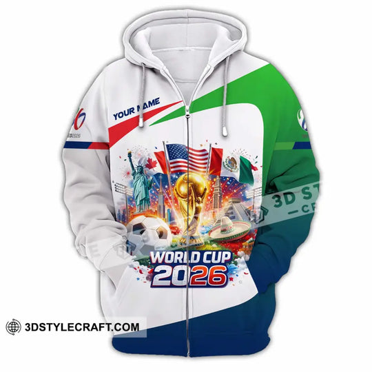 Unisex Shirt - Custom World Cup 2026 3D Shirt style option 4