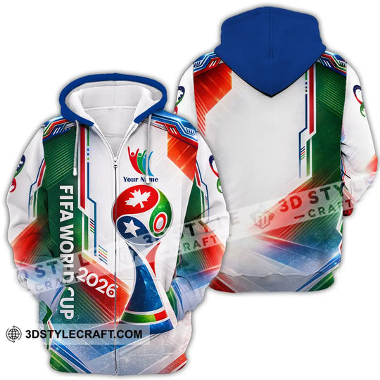 Unisex Shirt - Custom World Cup 2026 3D Shirt style option 4