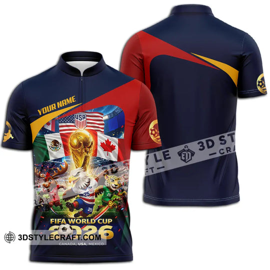 Unisex Shirt - Custom World Cup 2026 3D Shirt style option 2