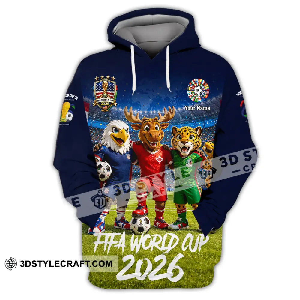 Unisex Shirt - Custom World Cup 2026 Shirt - Hoodie / S - T-shirt