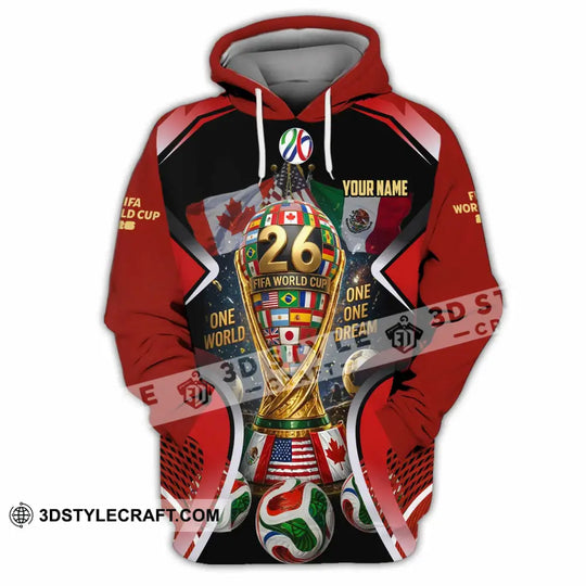 Unisex Shirt - Custom World Cup 2026 Shirt style option 3