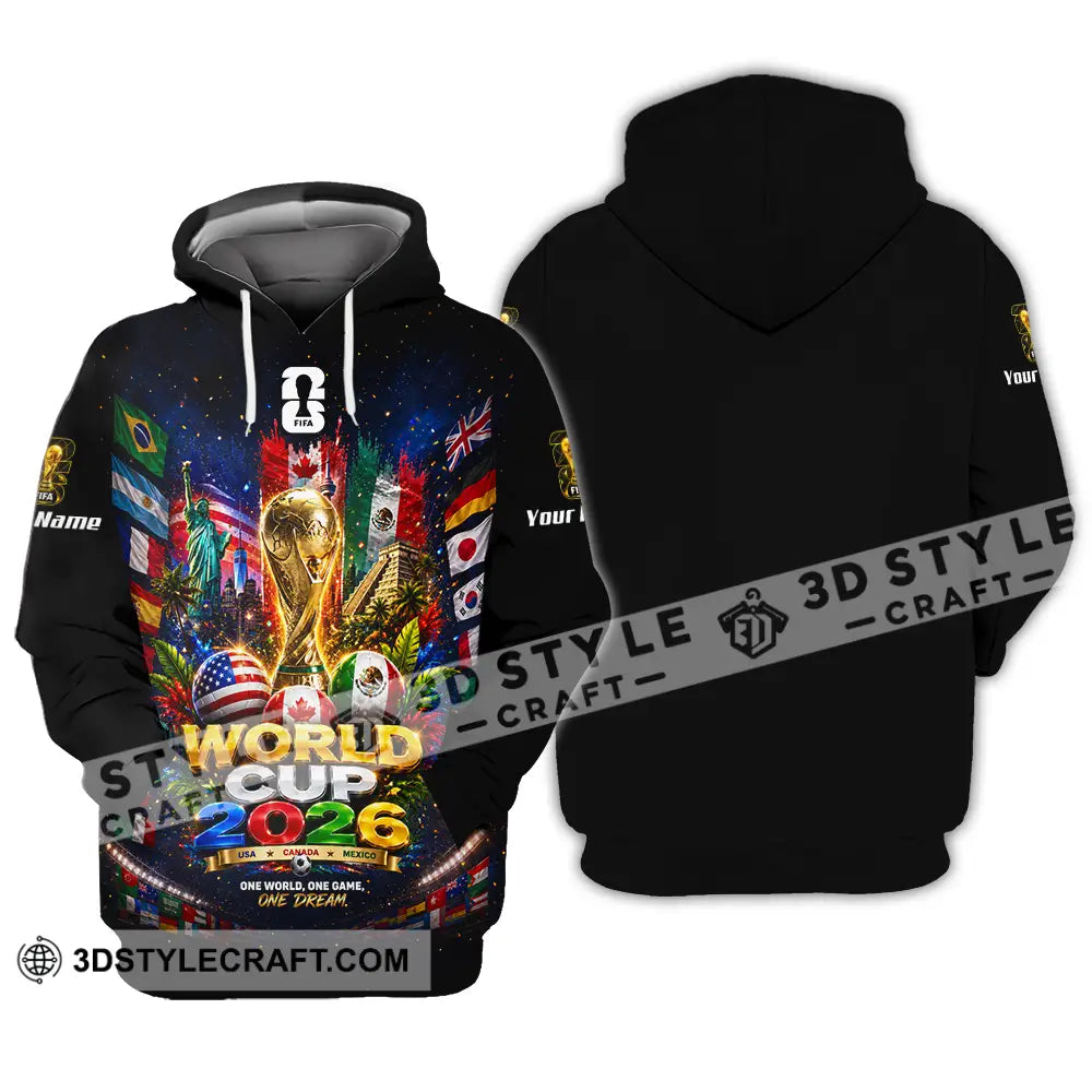 Unisex Shirt - Custom World Cup 2026 Shirt - Hoodie / S - T-shirt