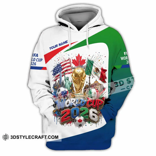 Unisex Shirt - Custom World Cup 2026 Shirt style option 3
