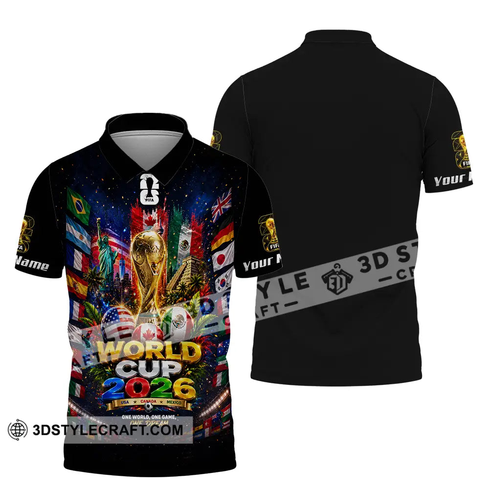 Unisex Shirt - Custom World Cup 2026 Shirt - Polo Shirt / S - T-shirt