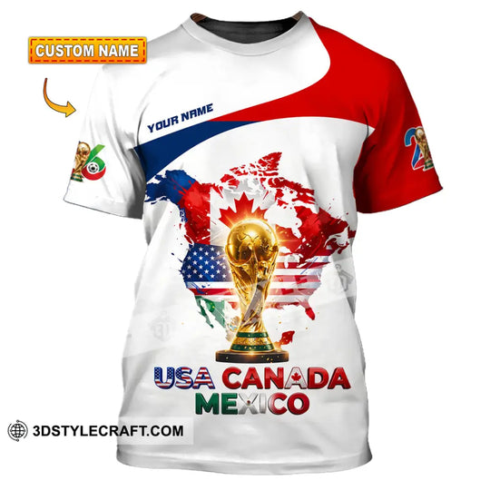 Unisex Shirt - Custom World Cup 2026 Shirt style option 1
