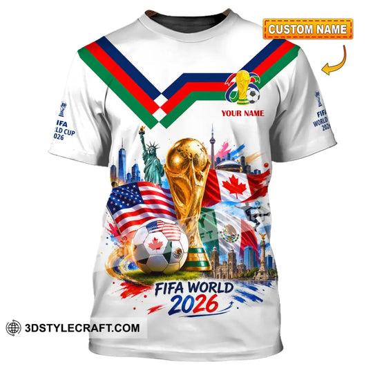 Unisex Shirt - Custom World Cup 2026 Shirt style option 1