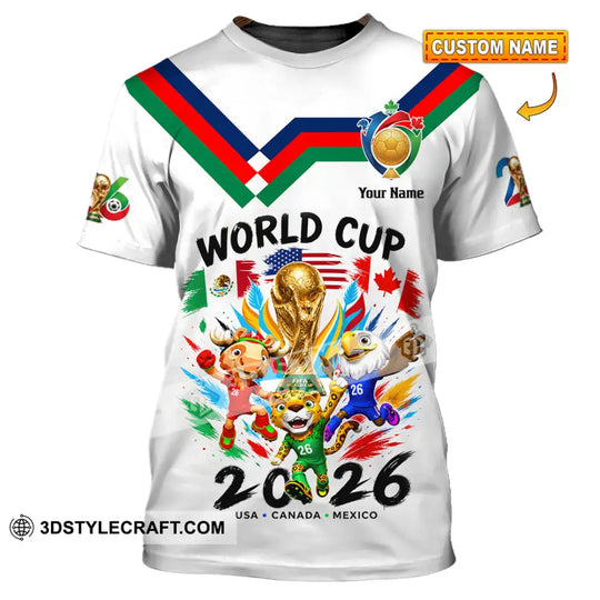 Unisex Shirt - Custom World Cup 2026 Shirt style option 1