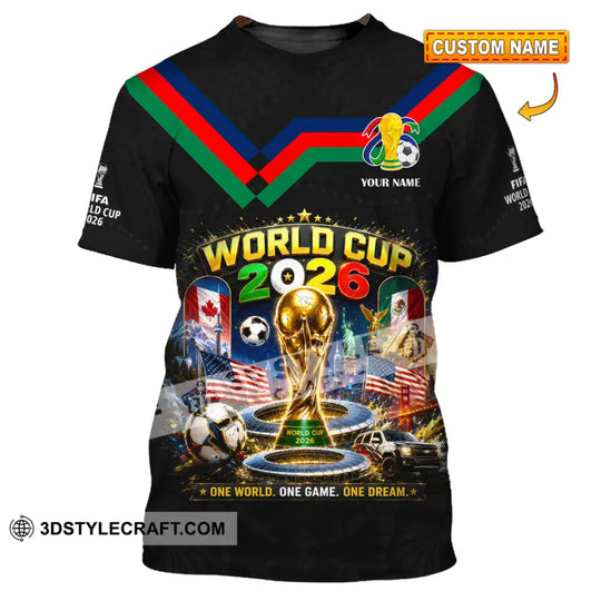 Unisex Shirt - Custom World Cup 2026 Shirt style option 1