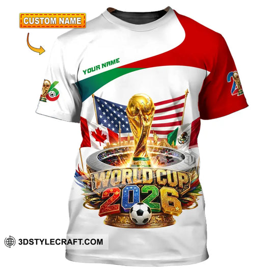 Unisex Shirt - Custom World Cup 2026 Shirt style option 1
