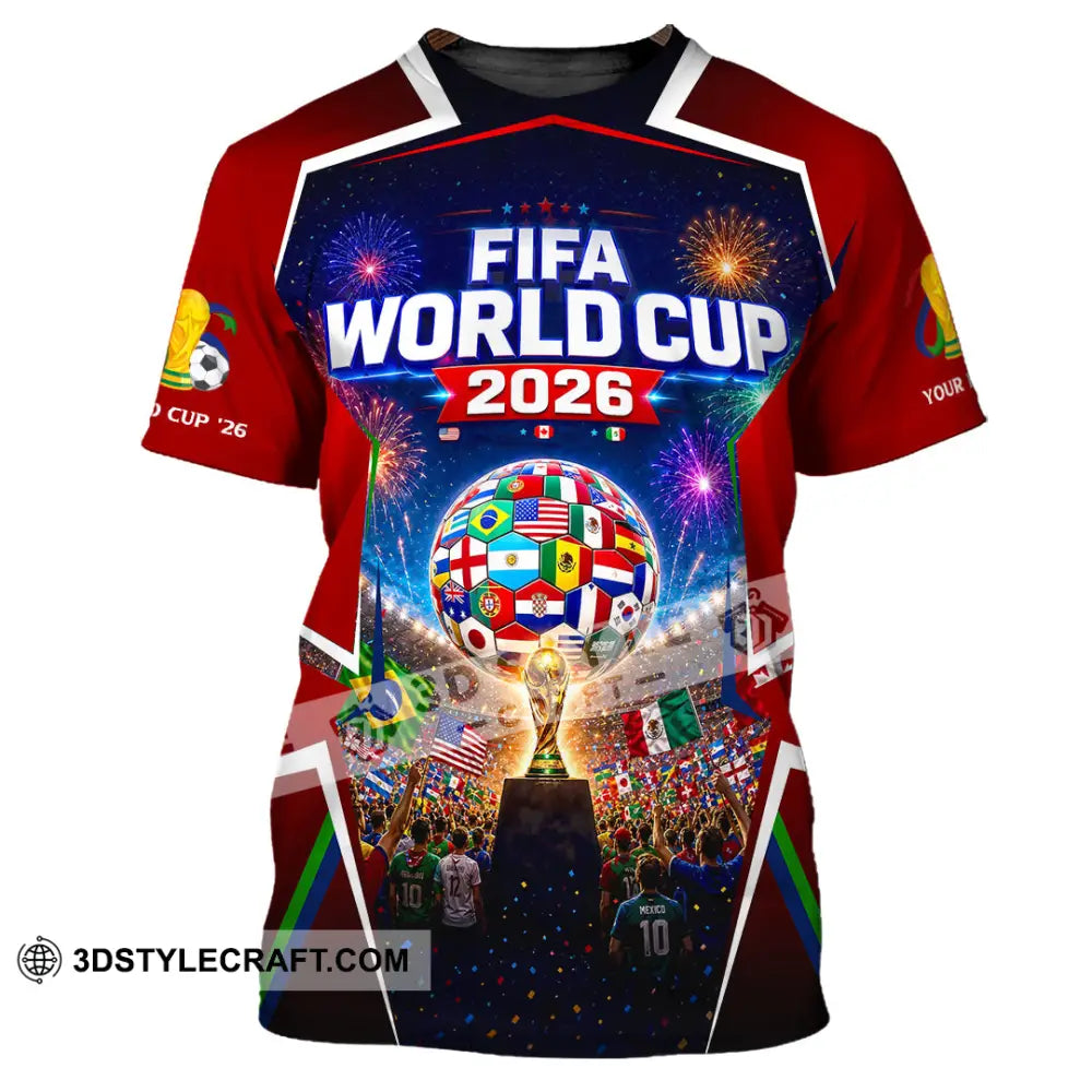 Unisex Shirt - Custom World Cup 2026 Shirt - T-Shirt / S - T-shirt