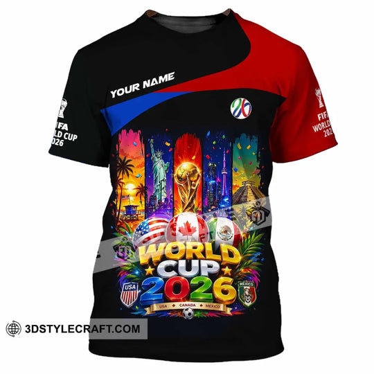 Unisex Shirt - Custom World Cup 2026 Shirt style option 4