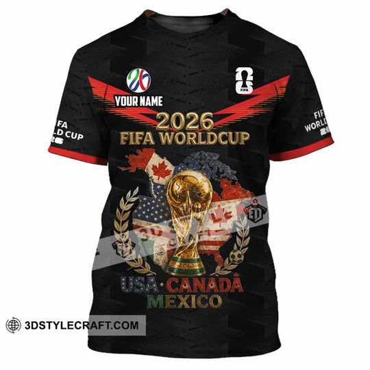 Unisex Shirt - Custom World Cup 2026 Shirt style option 2