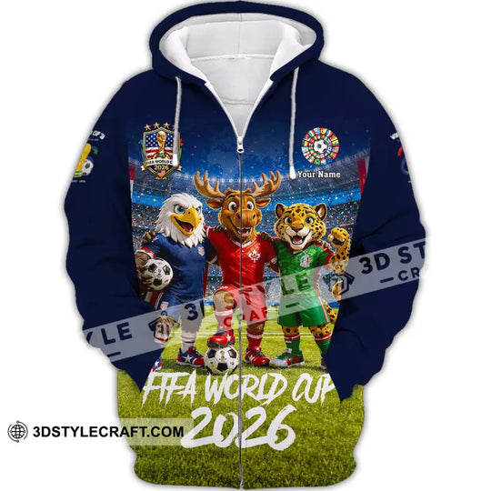 Unisex Shirt - Custom World Cup 2026 Shirt style option 3