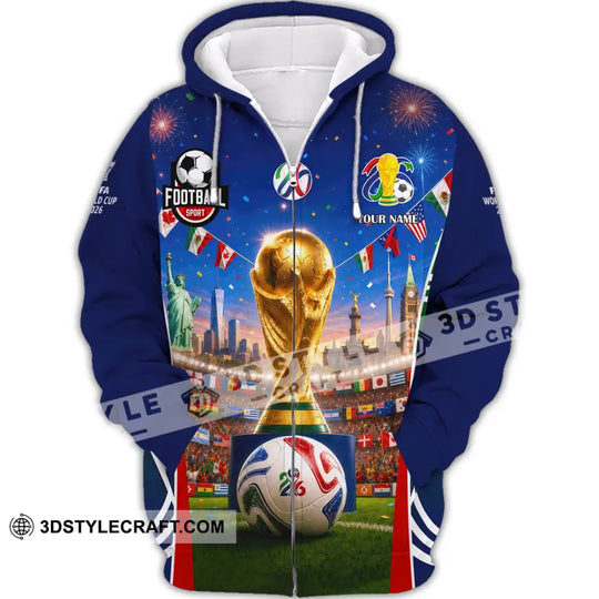 Unisex Shirt - Custom World Cup 2026 Shirt style option 3