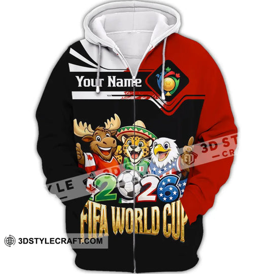 Unisex Shirt - Custom World Cup 2026 Shirt style option 3