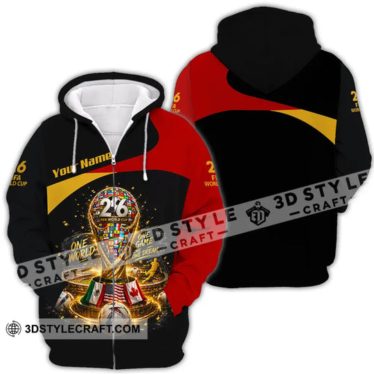 Unisex Shirt - Custom World Cup 2026 Shirt style option 4