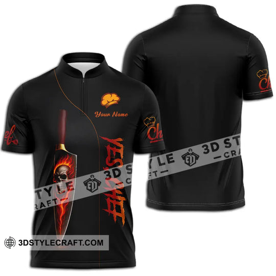 Unisex Shirt - Custom Yes Chef 3D Shirt style option 3