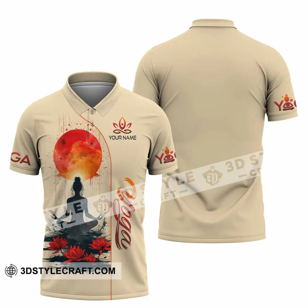 Unisex Shirt - Custom Yoga Relax Shirt Polo Shirt / S T-shirt