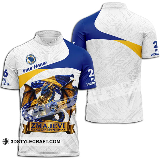 Unisex Shirt - Custom Zmajevi World Cup 2026 3D Shirt style option 2