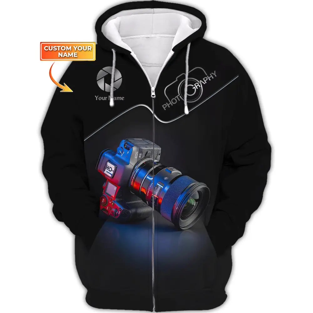 Unisex Shirt Photographer Everyone Is A Until T-Shirt For Photographers Zipper Hoodie / S T-Shirt