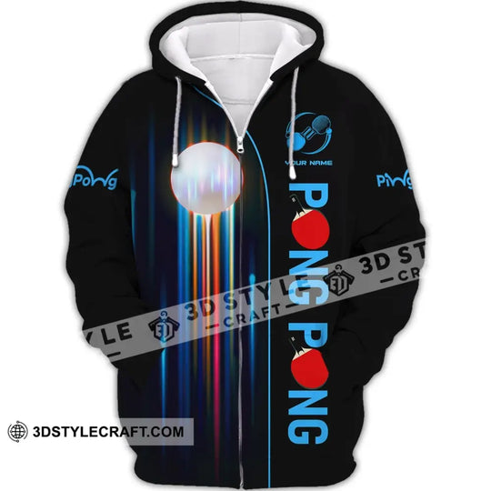 Unisex Shirt, Ping Pong Shirt, Table Tennis, Ping Pong Club T-Shirt, Ping Pong Clothing style option 3