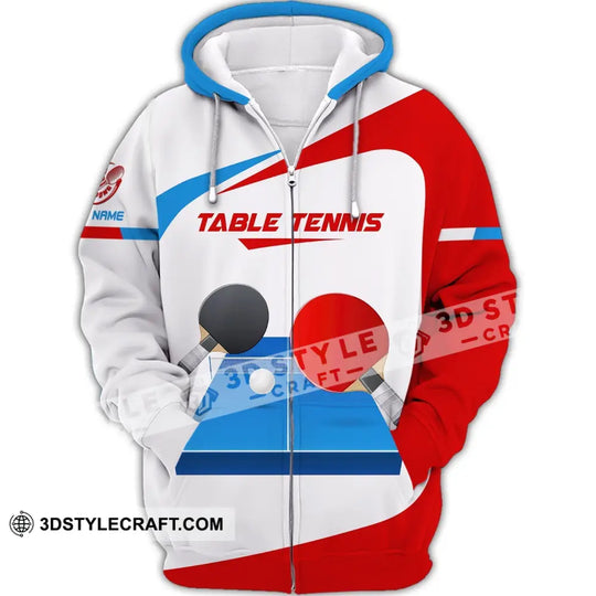 Unisex Shirt, Table Tennis Shirt, Custom Ping Pong T-Shirt, Gift for Table Tennis Player style option 2