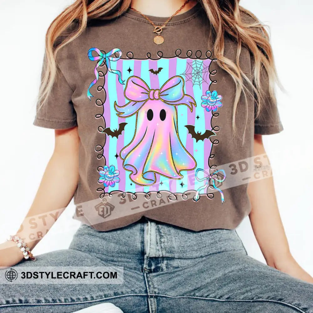 Unisex T-Shirt - Halloween Design Shirt Halloween Collectible Gift Brown / S Apparel