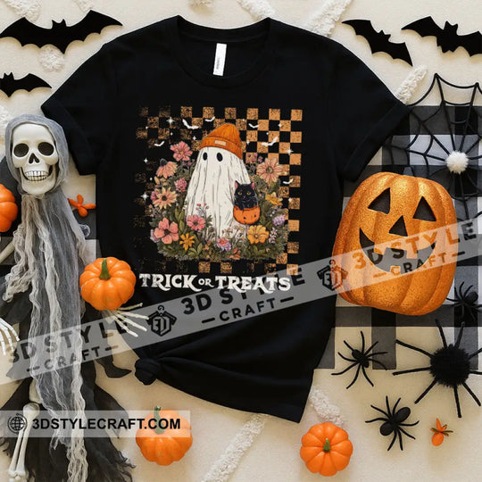 Unisex T-Shirt - Trick Or Treat T-Shirt, Halloween Collectible Gift style option 3